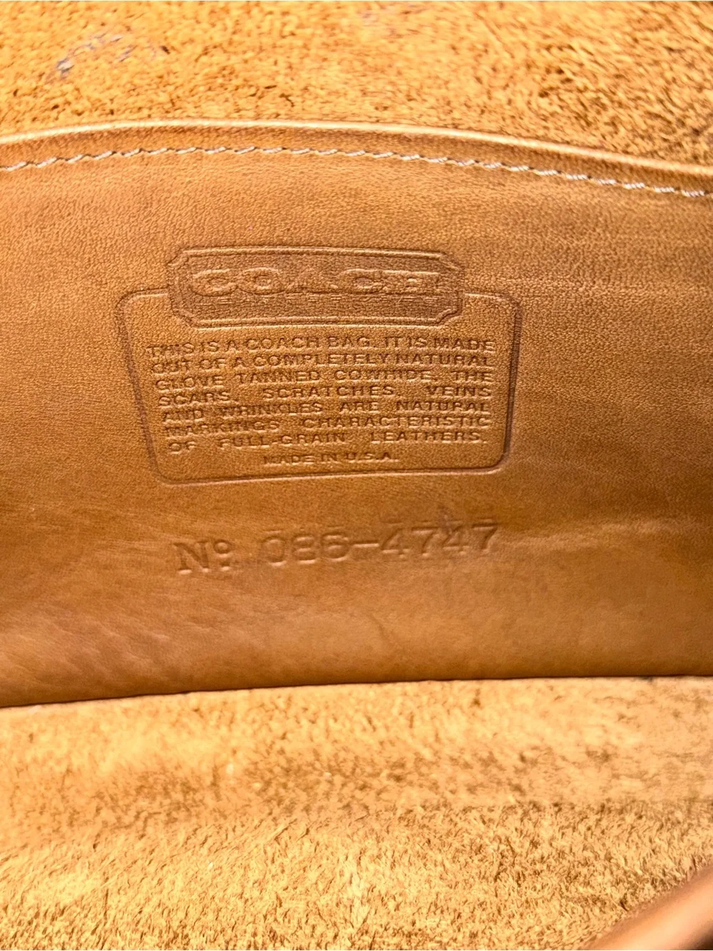 Pre-1994 Vintage Coach Pocket Purse/ Penny Pocket